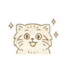 マヌルネコのシンプルスタンプ（個別スタンプ：9）