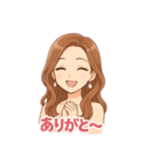 夜のお仕事キャバ嬢スタンプ（個別スタンプ：2）