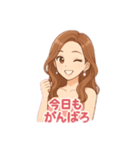 夜のお仕事キャバ嬢スタンプ（個別スタンプ：4）