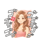 夜のお仕事キャバ嬢スタンプ（個別スタンプ：13）