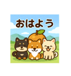 日本犬と四季の癒し系スタンプ（個別スタンプ：6）