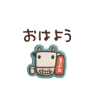 mottoの北欧カラーステッカー♡シンプル（個別スタンプ：1）