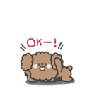 トイプードルさん◎やる気の出ない日 3日目（個別スタンプ：11）
