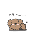 トイプードルさん◎やる気の出ない日 3日目（個別スタンプ：13）