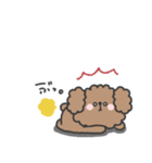 トイプードルさん◎やる気の出ない日 3日目（個別スタンプ：32）