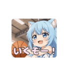 バスケありさアニメーション（個別スタンプ：6）