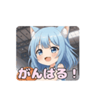 バスケありさアニメーション（個別スタンプ：7）