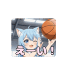 バスケありさアニメーション（個別スタンプ：13）