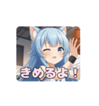 バスケありさアニメーション（個別スタンプ：14）