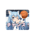 バスケありさアニメーション（個別スタンプ：16）