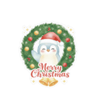 可愛いペンギンが届けるクリスマス！（個別スタンプ：4）