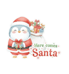 可愛いペンギンが届けるクリスマス！（個別スタンプ：6）
