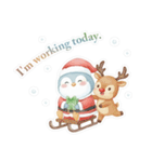 可愛いペンギンが届けるクリスマス！（個別スタンプ：8）