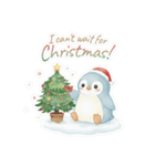 可愛いペンギンが届けるクリスマス！（個別スタンプ：9）
