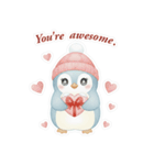 可愛いペンギンが届けるクリスマス！（個別スタンプ：11）