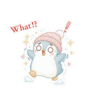 可愛いペンギンが届けるクリスマス！（個別スタンプ：21）