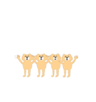 ファンサするクマさん【推し・オタク】（個別スタンプ：14）