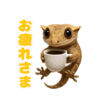 クレステッドゲッコーの天真爛漫（個別スタンプ：11）
