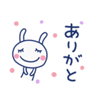 無理しない言葉☆ほぼ白うさぎ（個別スタンプ：15）