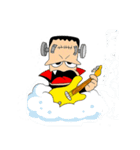 怪物ロック・冬の陣-フランキュラ参戦（個別スタンプ：17）