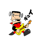 怪物ロック・冬の陣-フランキュラ参戦（個別スタンプ：18）