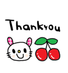 nenerin日常会話スタンプ350英語気遣い（個別スタンプ：2）