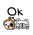 nenerin日常会話スタンプ350英語気遣い（個別スタンプ：3）