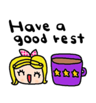 nenerin日常会話スタンプ350英語気遣い（個別スタンプ：10）