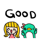 nenerin日常会話スタンプ350英語気遣い（個別スタンプ：18）