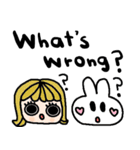 nenerin日常会話スタンプ350英語気遣い（個別スタンプ：25）