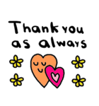 nenerin日常会話スタンプ350英語気遣い（個別スタンプ：34）