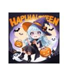 キュートウィッチのハッピーハロウィン（個別スタンプ：11）