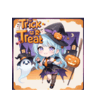 キュートウィッチのハッピーハロウィン（個別スタンプ：18）