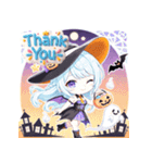 キュートウィッチのハッピーハロウィン（個別スタンプ：19）