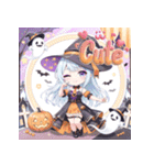キュートウィッチのハッピーハロウィン（個別スタンプ：20）