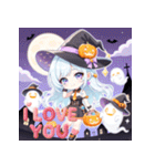 キュートウィッチのハッピーハロウィン（個別スタンプ：22）