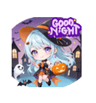 キュートウィッチのハッピーハロウィン（個別スタンプ：25）