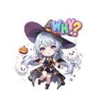 キュートウィッチのハッピーハロウィン（個別スタンプ：28）