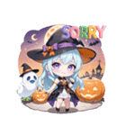 キュートウィッチのハッピーハロウィン（個別スタンプ：30）