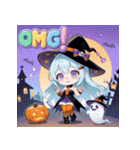 キュートウィッチのハッピーハロウィン（個別スタンプ：33）