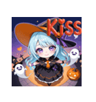 キュートウィッチのハッピーハロウィン（個別スタンプ：40）