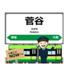 磐越東線in福島の毎日使う電車（個別スタンプ：9）