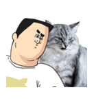 猫が地獄のミサワとコラボ（個別スタンプ：7）
