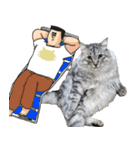 猫が地獄のミサワとコラボ（個別スタンプ：39）