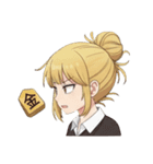 彼女は将棋をする2（個別スタンプ：4）