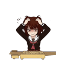彼女は将棋をする2（個別スタンプ：6）