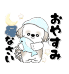 飛び出すシーズー犬 「よく使う言葉」7（個別スタンプ：24）