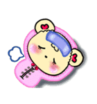 【冬】ちーらぶの冬休み（個別スタンプ：35）