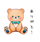 やさしいくまの冬暖（個別スタンプ：7）
