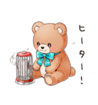 やさしいくまの冬暖（個別スタンプ：13）
